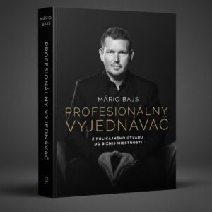 Kniha profesionalny vyjednavač Mario Bajs z policajneho utvaru do biznis miestnosti