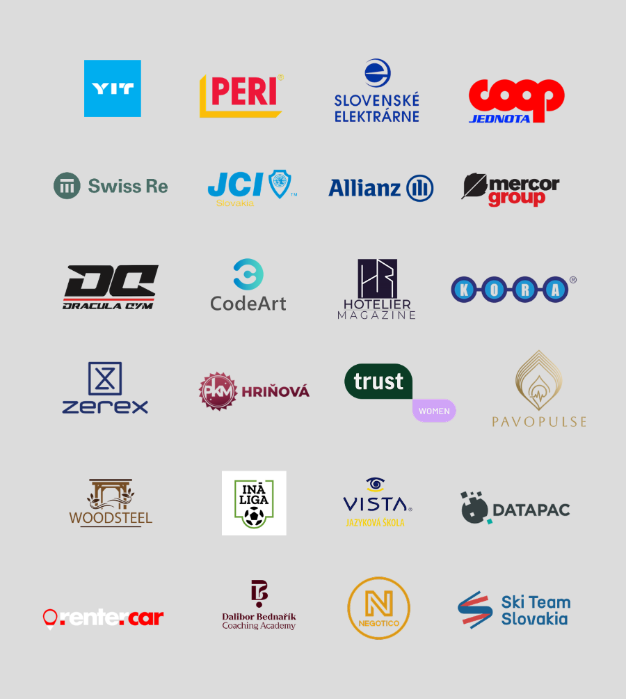 Coop jednota, PERI, slovenská sporitelna, Mário Bajs, JCI